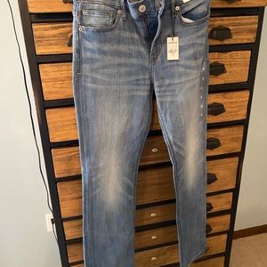 Express barely bootcut jeans